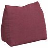 vidaXL Coj&iacute;n de Espalda Rojo vino 60 x 20 x 50 cm tela