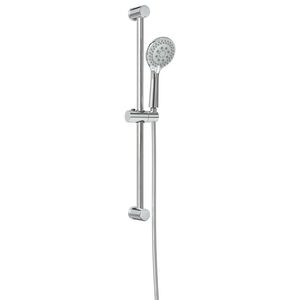 vidaXL Conjunto de Sistema de Ducha Cromado 70 cm Acero inoxidable