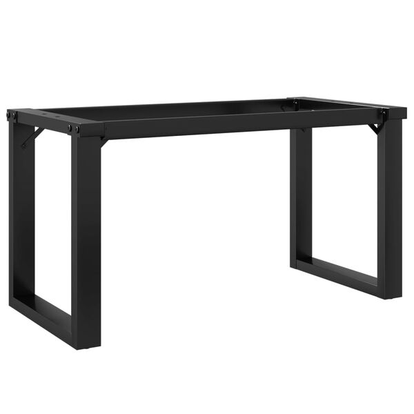 vidaXL Patas de mesa de centro estructura O acero 80x40x43 cm