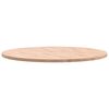 vidaXL Tablero redondo de madera maciza de haya &Oslash;90x2,5 cm