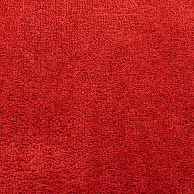 vidaXL Alfombra de pelo corto OVIEDO rojo 120x170 cm