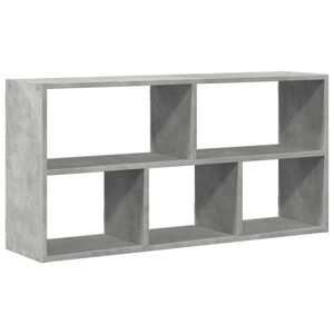 vidaXL Estanter&iacute;a de pared madera ingenier&iacute;a gris hormig&oacute;n 100x25x50cm
