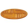 vidaXL Tablero de mesa redondo madera maciza de acacia Ø70x2 cm