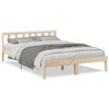 vidaXL Cama extralarga sin colch&oacute;n madera maciza de pino 140x220 cm