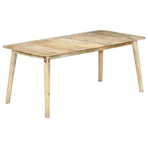 vidaXL Mesa de comedor de madera maciza de mango 180x90x76 cm