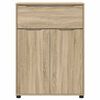 vidaXL Gabinete de Ba&ntilde;o con caj&oacute;n Roble Sonoma 72,5 x 36,5 x 100 cm