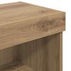 vidaXL Conjunto de mueble de TV Roble artesanal Madera contrachapada