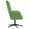vidaXL Sill&oacute;n de relax de terciopelo verde claro