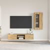 vidaXL Conjunto de mueble de TV con caj&oacute;n FLORIN Roble artesanal
