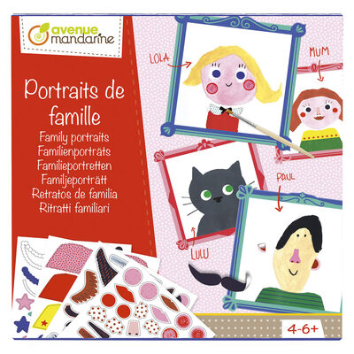 Avenue Mandarine Caja de creatividad Family Portraits