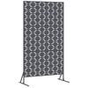vidaXL Pantalla de Privacidad 100 x 50 x 180 cm Acero Gris antracita