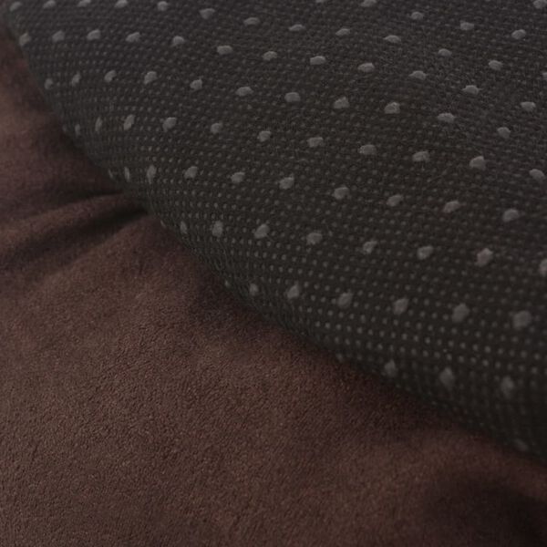 vidaXL Colchón para perro tamaño XL marrón