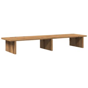 vidaXL Soporte de pantalla madera ingenier&iacute;a artisian 100x27x15 cm
