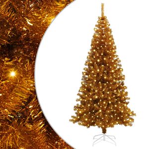 vidaXL &Aacute;rbol de Navidad Dorado 180 cm PET