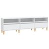 vidaXL Mueble de TV madera contrachapada blanco 150x30x44,5 cm