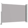 vidaXL Toldo lateral retr&aacute;ctil para patio 160x300 cm gris