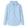 vidaXL Camisa infantil azul claro 116