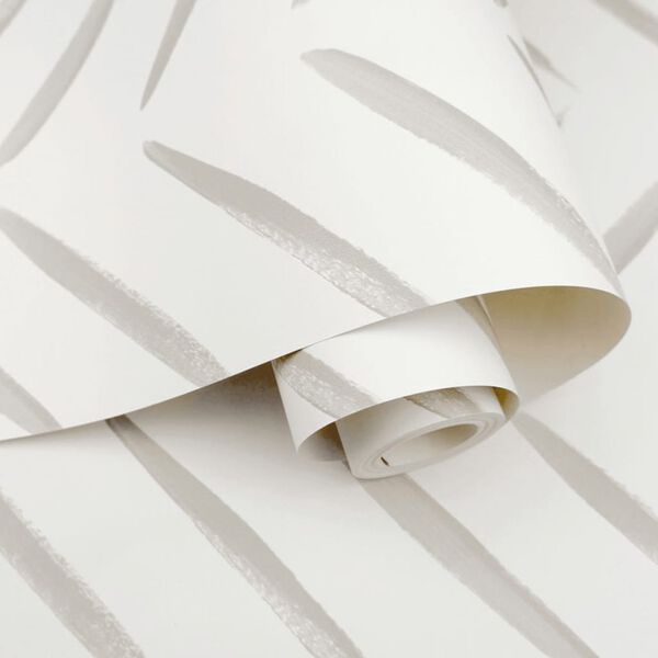 DUTCH WALLCOVERINGS Papel pintado Chevron gris taupe