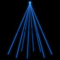 vidaXL Luces árbol Navidad interior/exterior 1300 LED azul 8 m