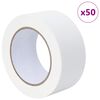 vidaXL Cintas de Enmascarar para Pintores 50 pcs 50mm x 50m Papel