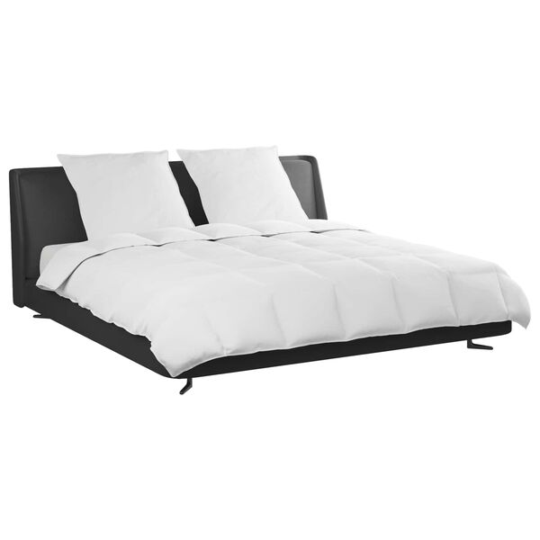 vidaXL Juego de Edred&oacute;n con almohada 3 pcs Pluma de pato