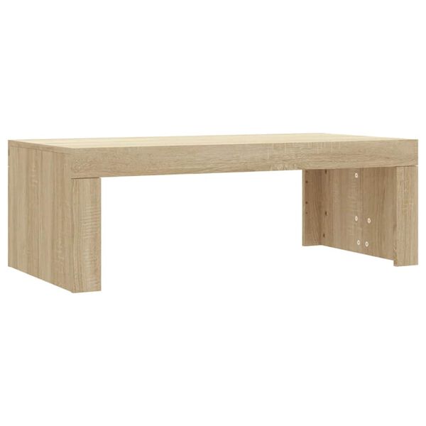 vidaXL Mesa de centro madera de ingenier&iacute;a roble Sonoma 102x50x36 cm