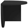 vidaXL Estante de pared Negro 48 x 24 x 24 cm Madera de ingenier&iacute;a