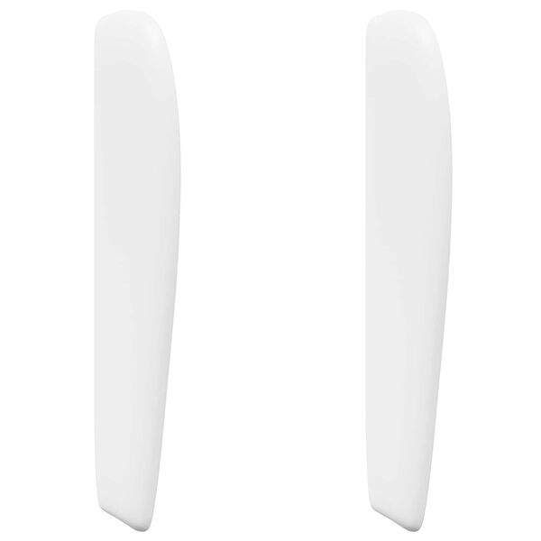 vidaXL Oreja de cabecero 80 x 23 x 6 cm PVC