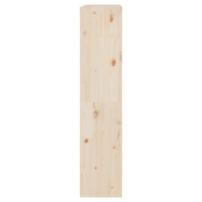 vidaXL Estantería/divisor de espacios madera de pino 80x30x135,5 cm