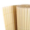 vidaXL Paneles de Valla Amarillo PVC