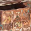vidaXL Armario auxiliar de madera maciza reciclada 70x35x75 cm