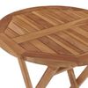 vidaXL Juego de comedor para jard&iacute;n 3 piezas madera maciza de teca