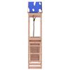 vidaXL Parque infantil de exterior madera maciza de abeto Douglas