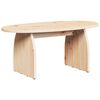 vidaXL Mesa de Café Marrón 80 x 40 x 35 cm Madera de pino macizo