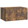 vidaXL Mueble para TV de pared 59,5 x 41 x 30 cm Roble Ahumado