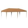vidaXL Carpa Plegable para Fiestas 575 x 290 x 245 cm Beige