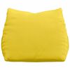 vidaXL Coj&iacute;n de Espalda Amarillo Claro 60 x 20 x 50 cm tela
