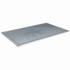 vidaXL Rejilla Plateado 30 x 30 x 2 cm