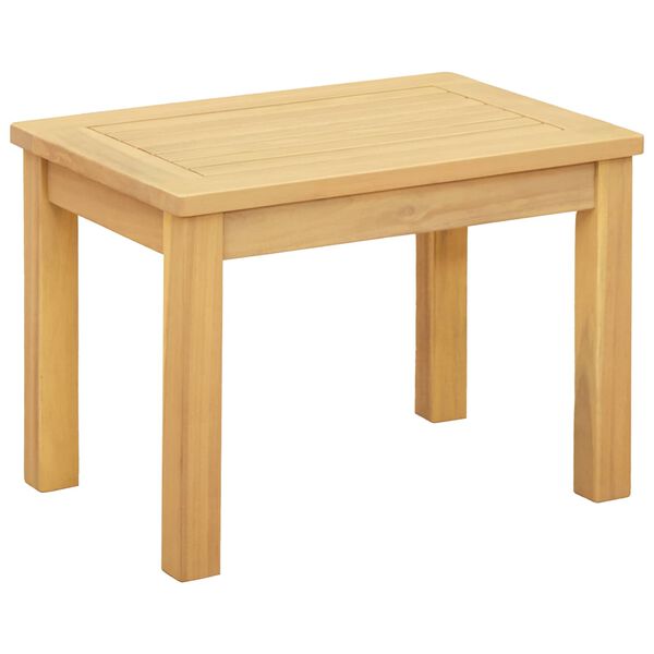 vidaXL Mesa de centro de jard&iacute;n madera maciza de acacia 50x35x36 cm