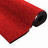 vidaXL Felpudo Otro Rojo y Negro 120 x 350 cm Poliamida y PVC