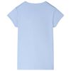 Camiseta infantil azul claro 92