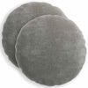 vidaXL Funda de almohada 2 uds. HEERLEN Gris oscuro &Oslash; 50 cm