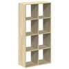 vidaXL Librer&iacute;a divisor madera ingenier&iacute;a roble Sonoma 69,5x29x137,5cm