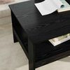 vidaXL Mesa de Caf&eacute; Roble Negro 57 x 55 x 45 cm Madera de ingenier&iacute;a