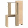 vidaXL Escritorio 2 pcs Roble Sonoma
