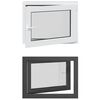 vidaXL Ventana de s&oacute;tano oscilante y abatible RISOR 80 x 60 cm