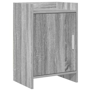 vidaXL Mesas de noche Sonoma gris 40 x 30 x 60 cm Madera de ingenier&iacute;a
