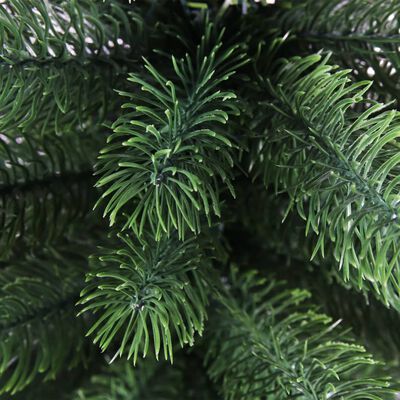 vidaXL Árbol de Navidad artificial hojas realistas verde 65 cm