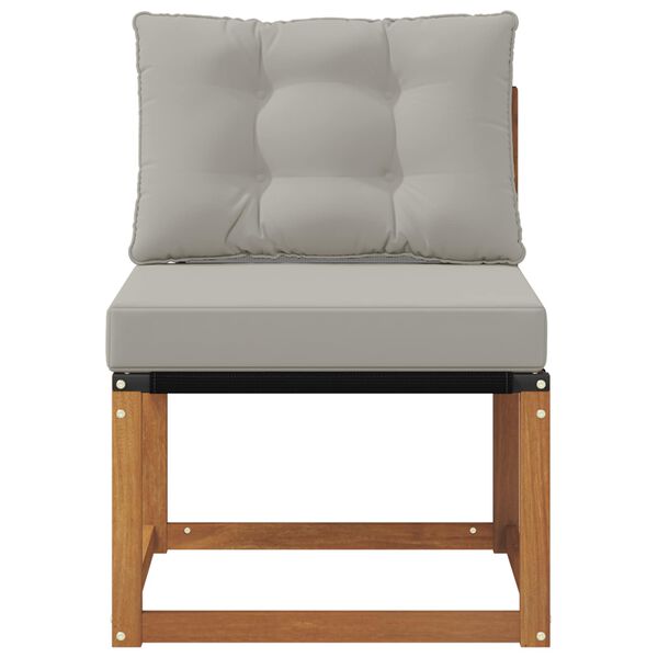 vidaXL Sof&aacute; central de exterior