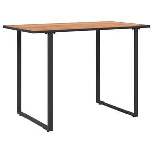vidaXL Mesa de Jard&iacute;n Marr&oacute;n 100 x 55 x 70 cm Madera